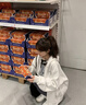 娇茹妮 美式ins高街复古刺绣卫衣女宽松情侣装班服运动开衫女秋季宽松慵懒风连帽拉链外套潮 花灰色（春秋薄款） XL 实拍图