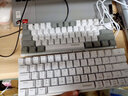 e元素 Z686机械键盘 68键小型游戏键盘RGB热插拔蓝牙三模键盘 笔记本电脑办公便携键盘有线 Z-22全白63键单模RGB【红轴】 实拍图