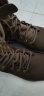 显豹新式棕色作战靴男户外高帮作战训靴夏季超轻透气战术靴沙漠靴 棕色新式作战靴 39 (245) 实拍图