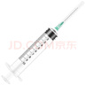 威高（WEGO）一次性使用无菌注射器1ml(0.45x16RWLB)医用针管针筒带针头 200支 实拍图