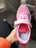 回力童鞋儿童运动鞋秋冬季新款女童针织休闲鞋轻便男童跑步鞋 粉色（针织） 32 内长约20.5cm 实拍图
