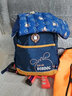 巴布豆儿童书包 幼儿园3-6岁男童学前中小班女童宝宝卡通书包 70909宝蓝（幼儿园通用） 实拍图