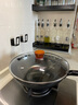 欧乐菲（OLOFE）章铁匠中式老铁炒锅家用平底老式炒菜锅具大炒勺精熟铁燃气灶32cm 实拍图