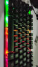 优派（ViewSonic） KU350有线发光键盘 104键 发光键盘 游戏背光 黑色 实拍图