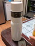 茶之恋茶水分离杯保温杯男女泡茶杯大容量车载便携式户外旅行父亲节水杯 珠光白 实拍图