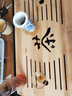 正扬竹制茶盘托盘家用日式功夫茶具迷你实木茶海简约干泡台 密胺茶盘-大号茶字—黑色 实拍图