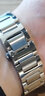 比握特代用卡地亚钢带表带不锈钢手表带男配件表链女精钢原装蓝气球凸口 银色 12.20mm 实拍图