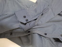 杉杉 加绒衬衫男 秋冬季新款加绒加厚保暖衬衣男士条纹轻商务休闲上班衣服 A7563-3(加绒款) 40  实拍图