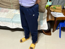 特步（XTEP）童装男童长裤新款儿童中大童针织裤子百搭时尚运动休闲长裤 深奥蓝 【加绒单标款】 175 cm 实拍图