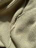 雲上生活原创秋冬宽松针织开衫短毛衣外套女W6983 米灰色 S 实拍图