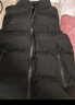 左斯客棉衣马甲男2024秋冬新款棉马甲男士立领大码坎肩韩版修身马甲男潮 黑色 3XL 实拍图