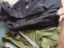 阿迪达斯 （adidas）2023春季夹克户外休闲运动服男女同款时尚外套 绿/白 XL  晒单实拍图