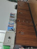 宏勤 办公矮柜抽屉柜储物柜资料柜卧室矮柜茶水柜木质文件柜子开门柜 胡桃木长0.8米*0.4*0.8米两门 晒单实拍图
