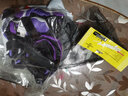 乐秀轮滑护具儿童男女溜冰滑板车原厂护具防护六件套 6件套 紫色L（适合9岁以上） 实拍图
