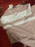 汉角 男士长袖t恤冬季加绒加厚衣服秋装纯棉上衣v领打底衫保暖秋衣男 凯迪9247【秋款】粉色 L/170【105-120斤穿】 实拍图