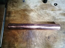 碧灵（BLING） T2 紫铜棒 红铜棒 纯铜 敲击铜棒 模具放电 3-200mm 实心 零切 直径40mm-300mm 实拍图