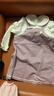 戴维贝拉（DAVE＆BELLA）女童连衣裙儿童公主裙小童假两件衣服女宝宝裙子2025秋季新款童裙 灰紫色【DB1248265】 110 cm（建议身高100-110cm） 实拍图