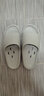 小白丫软底夏浴室拖鞋女按摩抗菌舒适防滑日式简约家居情侣洗澡凉拖鞋Y8 A7灰色43-44适合42-43的脚码 实拍图