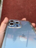 ESCASE 苹果13promax/13pro镜头钢化膜iPhone 13pro/13promax金属全包摄像头超薄高清耐磨鹰眼镶钻铂金白 实拍图
