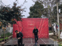 迪茵（DIYIN）红地毯婚庆结婚开业展会舞台迎宾楼梯红毯一次性 1.2米宽10米长 实拍图