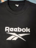 Reebok锐步官方情侣款CREW基础LOGO经典加厚长袖卫衣套头衫GU3873 GU3883_黑色 A/M 实拍图