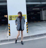 依零依蓓短靴女 2025春秋新品加女靴韩版单靴裸靴切尔西潮大码休闲鞋女 S600-单里 37 实拍图