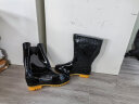 回力雨鞋男士款户外雨天防水不易滑雨靴胶鞋耐磨水鞋HXL867黑色中筒42 实拍图