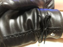 皮尔卡丹女士可触屏真皮手套冬季加绒加厚保暖防寒防风开车骑车羊皮手套女 款A厚绒里【偏小需选大一码】 L(160-165CM) 实拍图