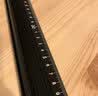 田岛（TAJIMA）田岛工具直尺美工刀防护导向尺30/45/60厘米广告裁切绘图工具防滑 黑色直尺45厘米 实拍图