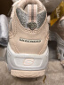 斯凯奇（Skechers）女鞋休闲鞋拼接钻石熊猫鞋老爹鞋周年纪念款12241 粉红色/白色/PKW 37 晒单实拍图