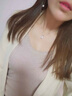 翰德思跳动的心项链女时尚锁骨链镶锆石浪漫送女友送老婆生日情人节礼物 跳动的心【贺卡刻字联系客服】 实拍图
