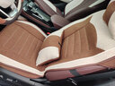 翰静 半包布汽车坐垫四季通用汽车座套小车座椅套适用于 摩卡棕 适用于吉利博越星越缤越帝豪星瑞 实拍图