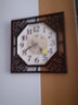 康巴丝挂钟创意客厅石英钟表中式仿古工艺钟古典时尚电子时钟挂表 3168仿木（45*45cm） 实拍图
