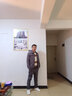 男府夹克男外套修身秋冬季新款灯芯绒上衣服男装加绒套装潮流休闲工装 【灰色套装-加绒】+白色T恤 XL 修身款-偏小一码 实拍图