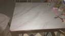 骄兰诗雅现代简约大理石餐桌家用小户型实木餐桌椅组合长方形岩板西餐饭桌 胡桃色实木餐桌(花纹备注)普通款 1.3米1桌4椅 实拍图