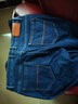 飞艘渡2024秋冬牛仔裤男新款宽松直筒裤常规男士弹力加肥加大休闲长裤 浅蓝色070 34 腰围2尺7 实拍图