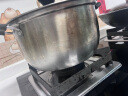 国风加厚不锈钢汤锅24cm 煲汤煮面熬粥一锅多用电磁炉通用 实拍图