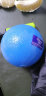 百斯卡 中考充气实心球 2KG中小学考试比赛训练达标2公斤橡胶实心球 (中考)2KG桔色 实拍图
