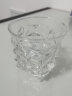 威士忌酒杯家用欧式水晶玻璃洋酒杯酒吧创意钻石八角啤酒杯酒具套装 冰凌款260ml 6支装 实拍图