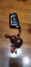 梵心 檀木汽车钥匙挂件小葫芦钥匙扣男高档女款钥匙链平安符创意可爱吊坠 紫檀木【大葫芦腰挂款】 实拍图