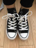 匡威（Converse）帆布鞋男鞋女鞋经典2025新款夏季三星标情侣鞋高帮1970S休闲鞋 黑色高帮101010经典款 42 实拍图