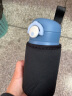 Diller 轻量保温杯日本SUS316不锈钢标 便携男女办公水杯儿童学生杯子 新款蓝色320ML（带泡茶滤网） 官方标配 实拍图