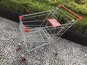 皇球超市购物车手推车商场便利店KTV推车理货车小区物业推车100L 实拍图