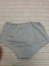 铜牛 女士内裤 汗布 大码加肥型三角裤 吸湿透气内裤 VC005 浅灰-男女 （尺码表参考男码） 1条 3XL (185/110) 实拍图