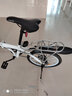 DAHON大行折叠自行车后座16寸单车铝合金货架20寸折叠车可调节后货架 银色V刹 实拍图