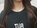 翰德思跳动的心项链女时尚锁骨链镶锆石浪漫送女友送老婆生日情人节礼物 跳动的心【贺卡刻字联系客服】 实拍图