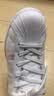 阿迪达斯（adidas）男女鞋 SUPERSTAR 三叶草经典金标贝壳头板鞋休闲运动鞋 镭射彩纹FV3139/大半码 微瑕 39 实拍图