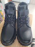 轩途诗儿童皮鞋男童马丁靴子加绒耐磨防水男童鞋男孩儿童靴子棉舒适鞋子 299黑色加绒 35 实拍图