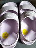 NEW BALANCE NB官方运动凉鞋男鞋女鞋情侣NCLAY系列休闲拖鞋 浅紫色 SUFNCLAP 36 (脚长22cm) 实拍图