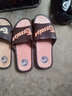 回力拖鞋男士夏季女家居家用室内防滑厚底夏天情侣洗澡浴室拖鞋 棕色 40 实拍图